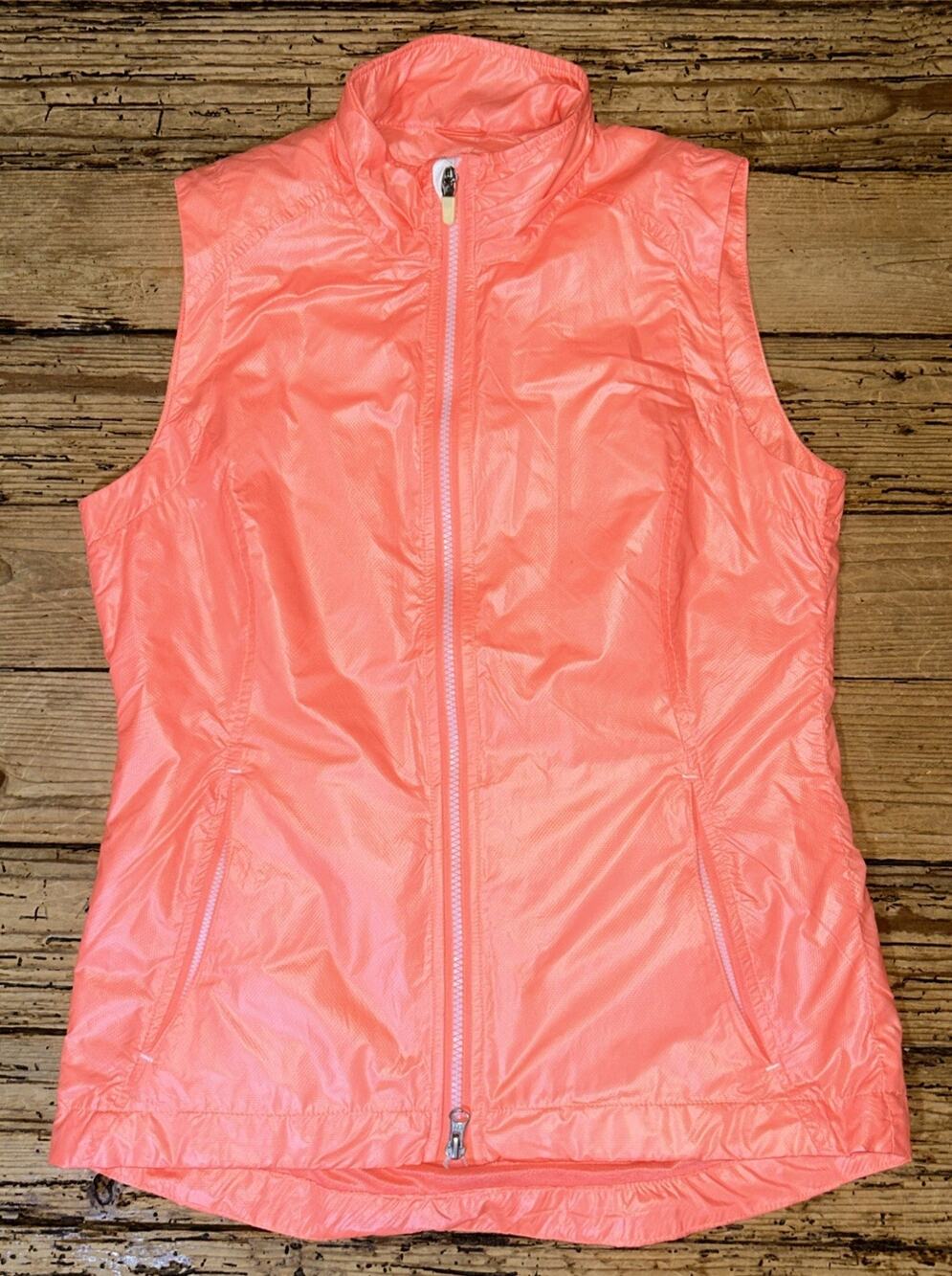 Women's Small Zero Restriction Taylor Full Zip Golf Wind Vest Tango NWOT